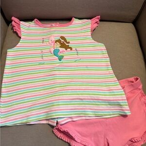 Squiggles By Charlie Striped Mermaid Set